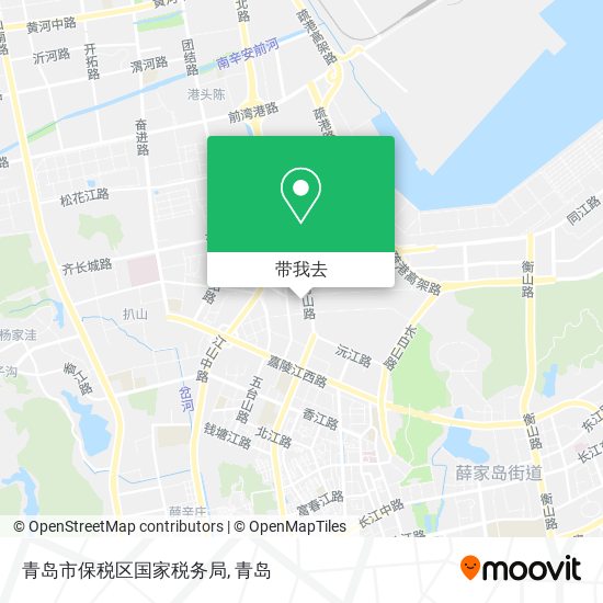 青岛市保税区国家税务局地图