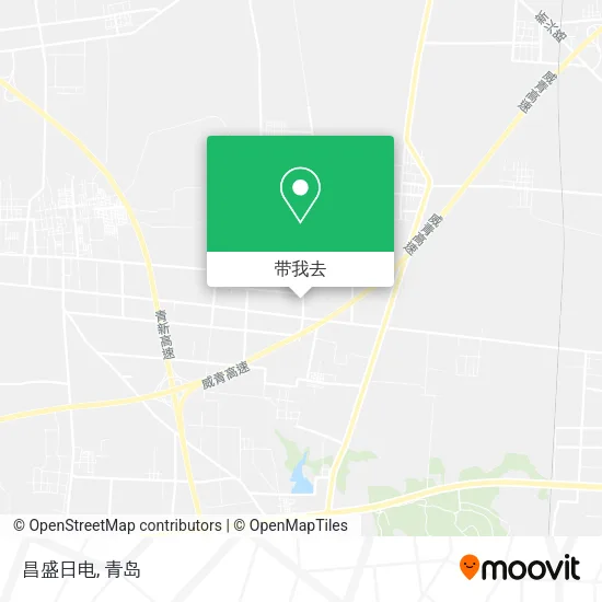 昌盛日电地图