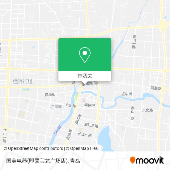 国美电器(即墨宝龙广场店)地图