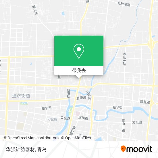 华强针纺器材地图