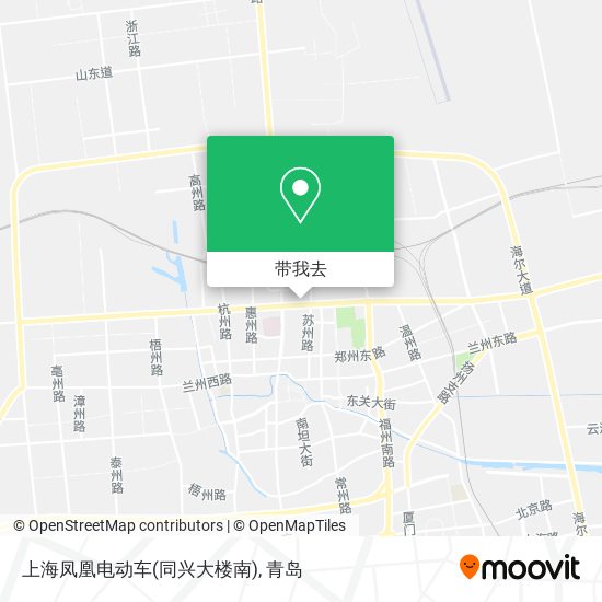 上海凤凰电动车(同兴大楼南)地图