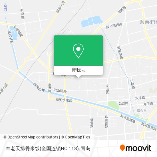 奉老天排骨米饭(全国连锁NO.118)地图