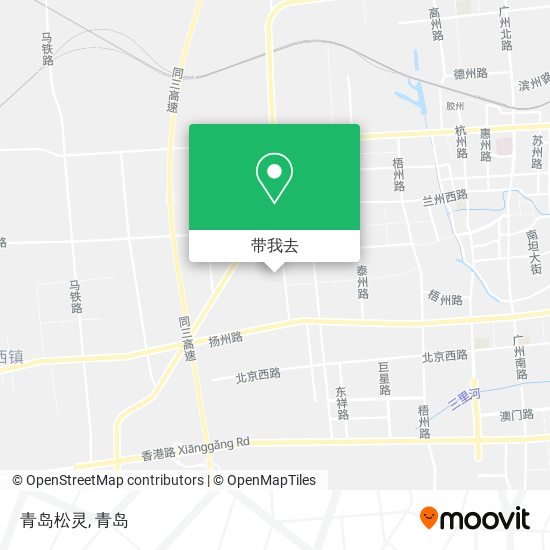 青岛松灵地图