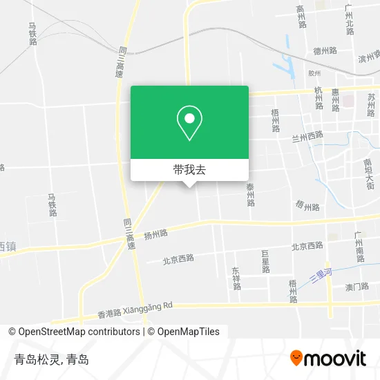 青岛松灵地图