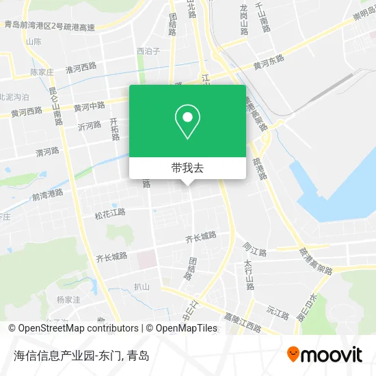海信信息产业园-东门地图
