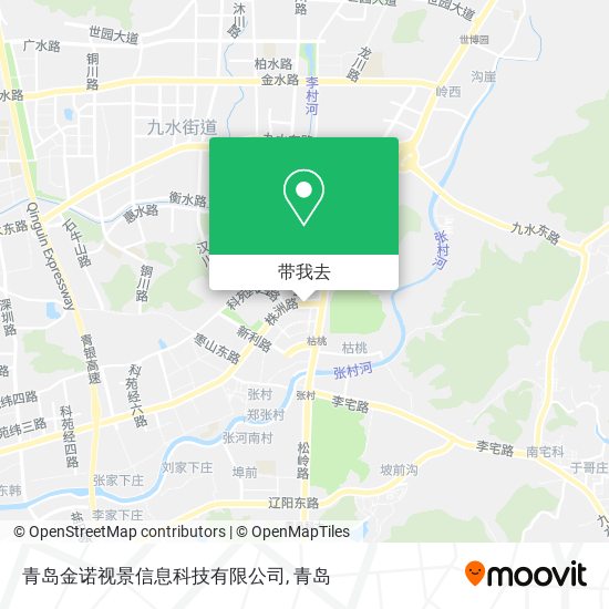 青岛金诺视景信息科技有限公司地图