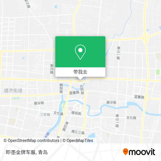 即墨金牌车服地图