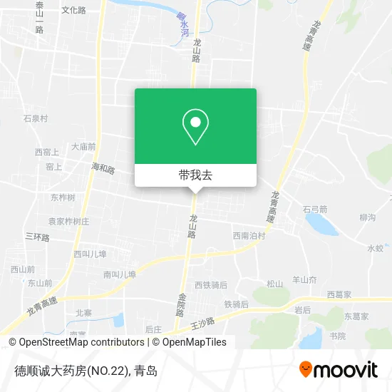 德顺诚大药房(NO.22)地图