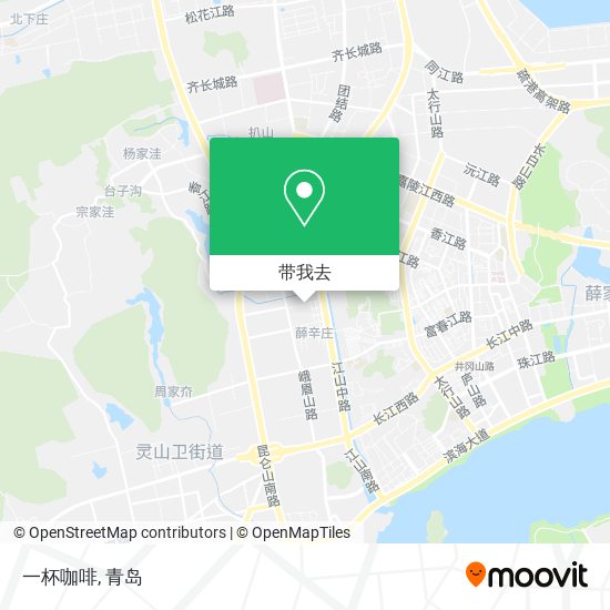 一杯咖啡地图