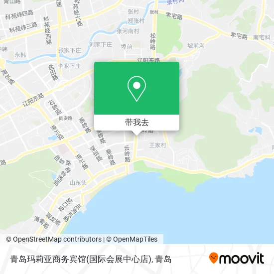 青岛玛莉亚商务宾馆(国际会展中心店)地图