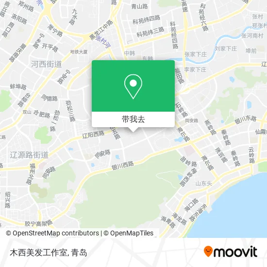 木西美发工作室地图