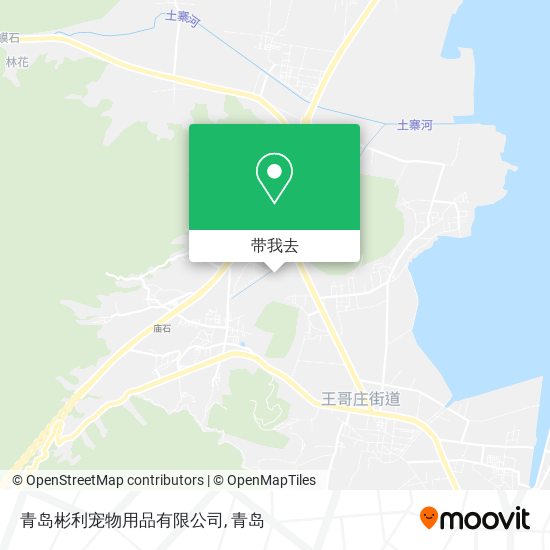 青岛彬利宠物用品有限公司地图