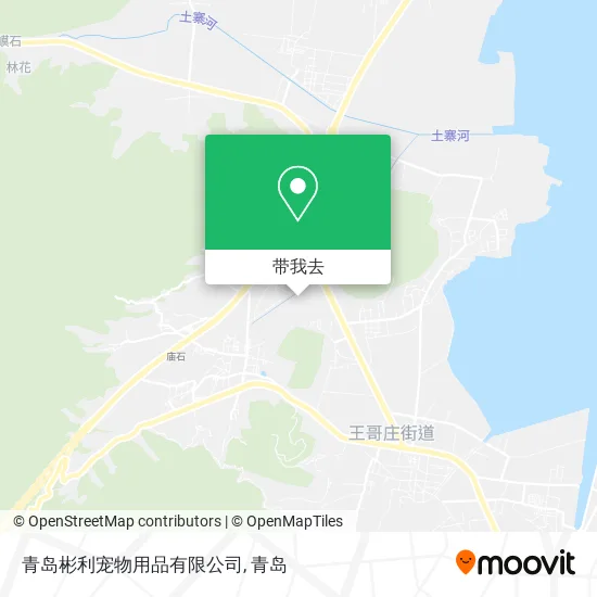 青岛彬利宠物用品有限公司地图
