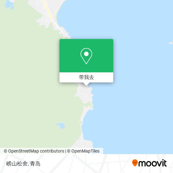 崂山松舍地图