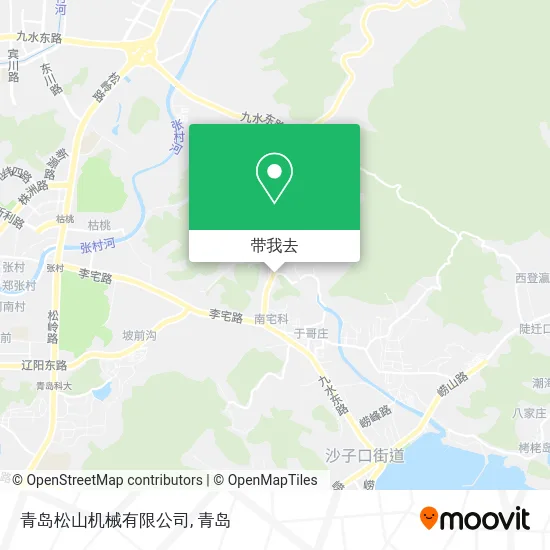 青岛松山机械有限公司地图