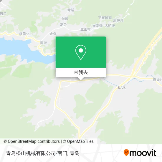 青岛松山机械有限公司-南门地图