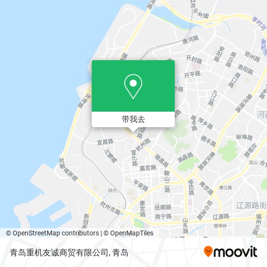 青岛重机友诚商贸有限公司地图