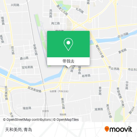 天和美尚地图