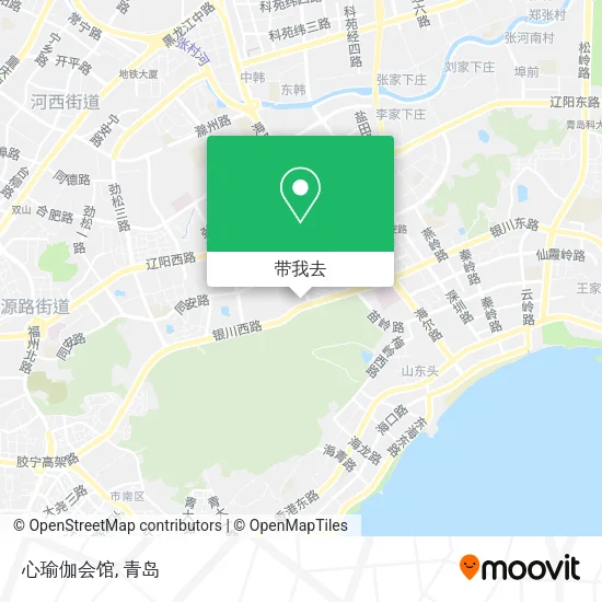 心瑜伽会馆地图