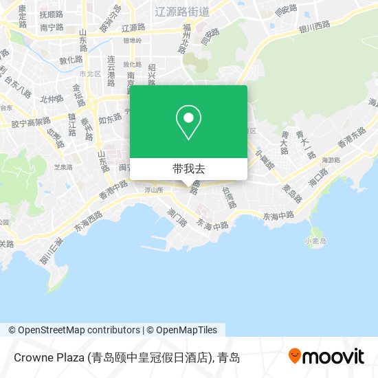 Crowne Plaza (青岛颐中皇冠假日酒店)地图