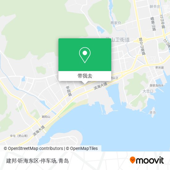 建邦·听海东区-停车场地图