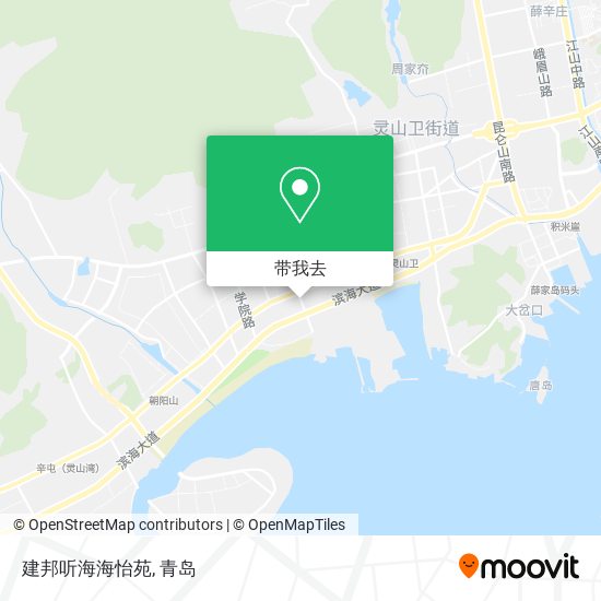 建邦听海海怡苑地图