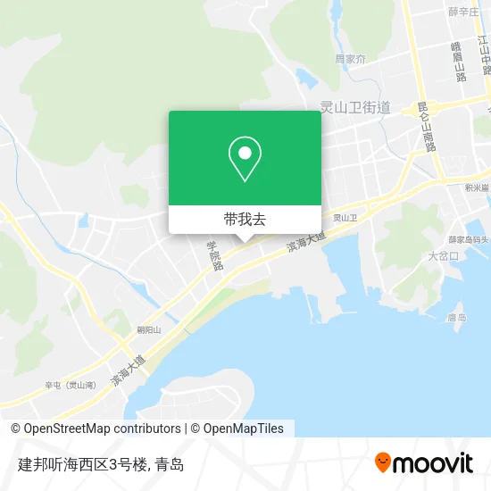 建邦听海西区3号楼地图