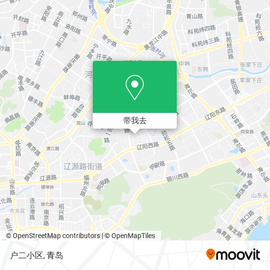户二小区地图