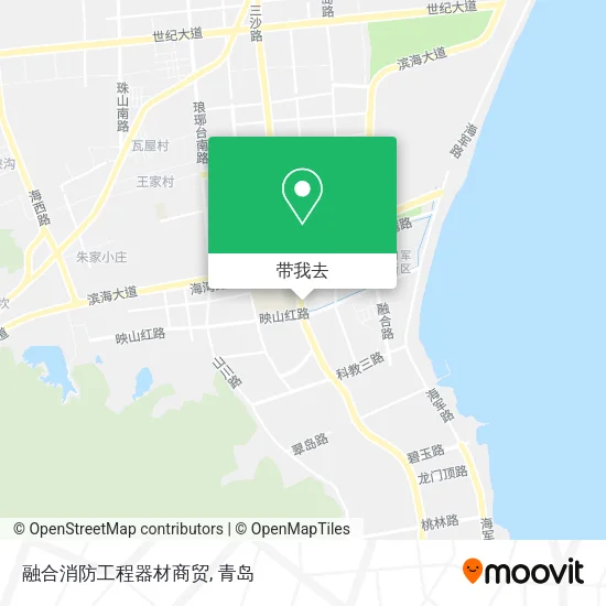 融合消防工程器材商贸地图