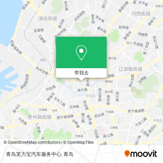 青岛芙力宝汽车服务中心地图