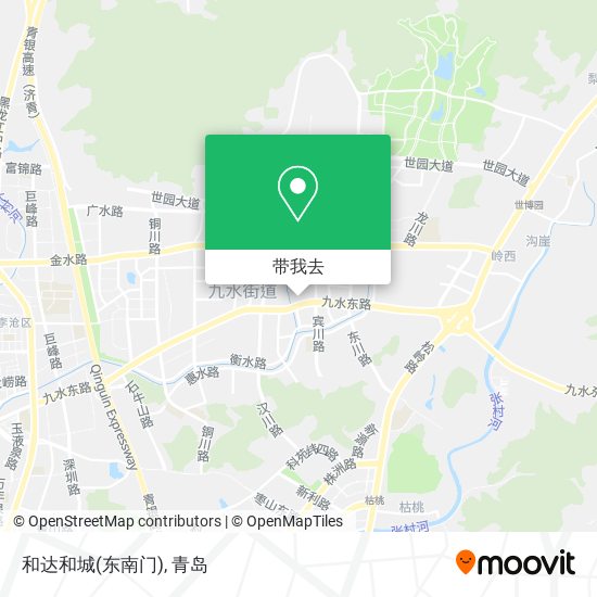 和达和城(东南门)地图
