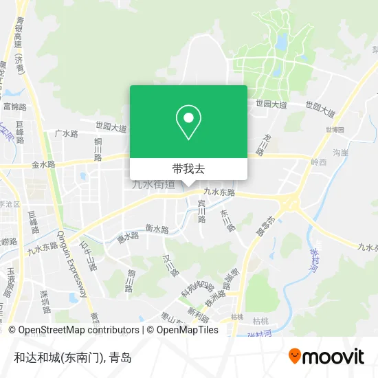 和达和城(东南门)地图