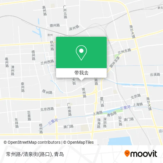 常州路/清泉街(路口)地图