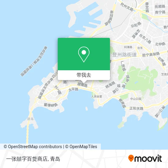 一张囍字百货商店地图
