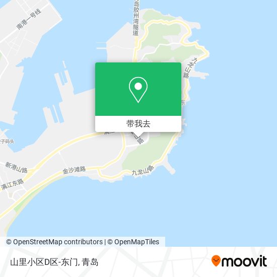 山里小区D区-东门地图