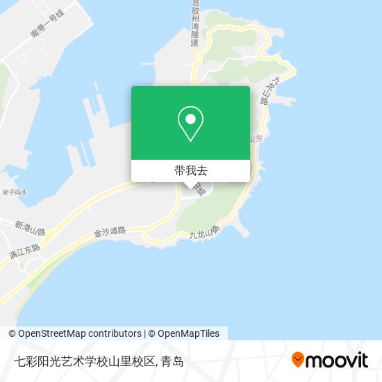 七彩阳光艺术学校山里校区地图