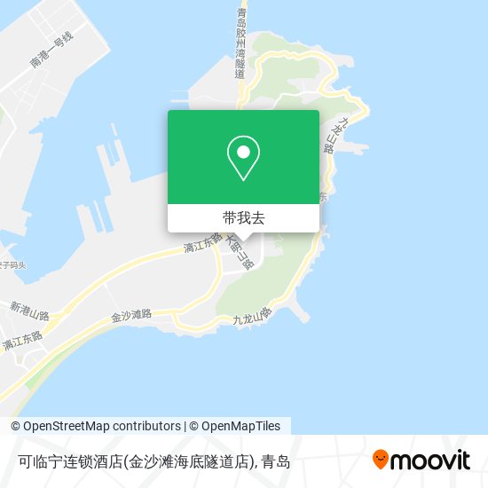 可临宁连锁酒店(金沙滩海底隧道店)地图