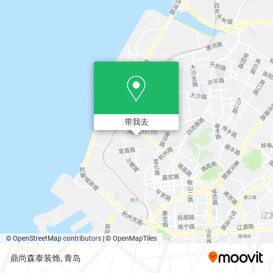 鼎尚森泰装饰地图