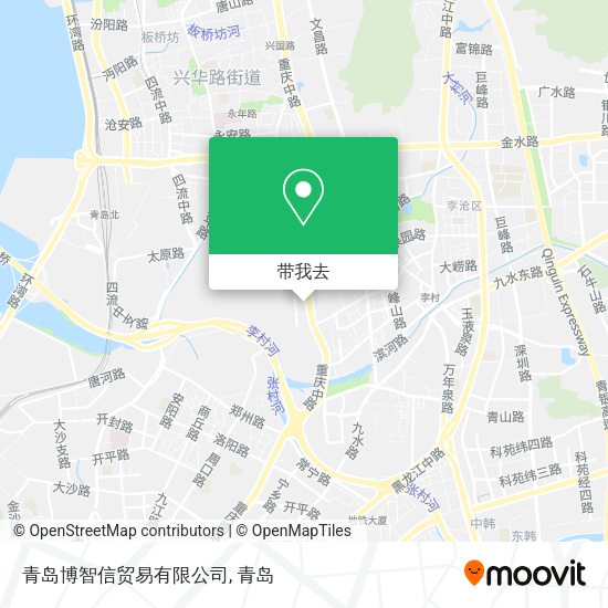 青岛博智信贸易有限公司地图