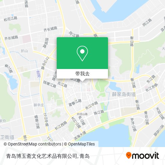 青岛博玉斋文化艺术品有限公司地图