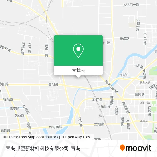 青岛邦塑新材料科技有限公司地图