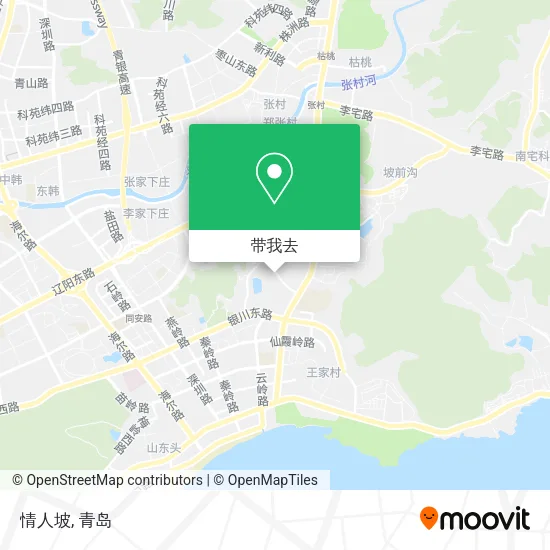 情人坡地图