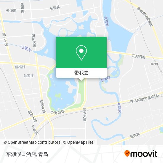 东湖假日酒店地图