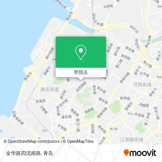 金华路四流南路地图