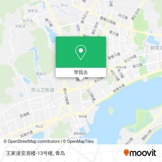 王家港安居楼-13号楼地图