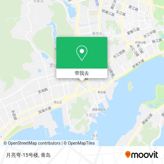 月亮弯-15号楼地图
