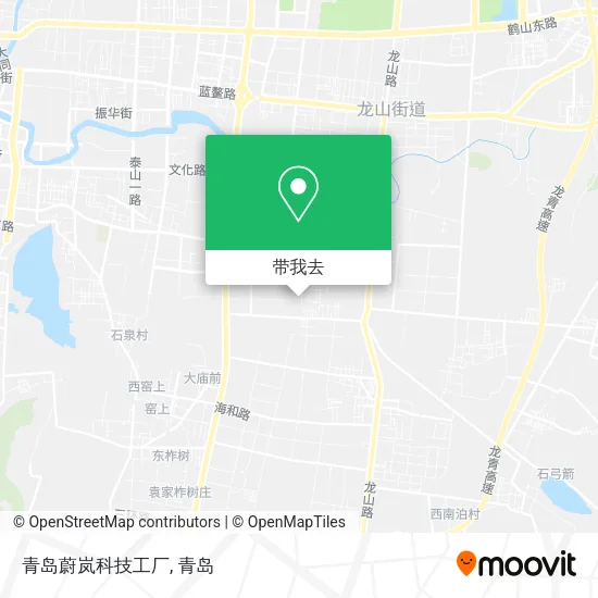 青岛蔚岚科技工厂地图