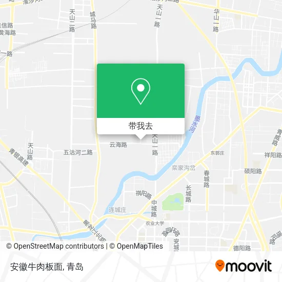 安徽牛肉板面地图