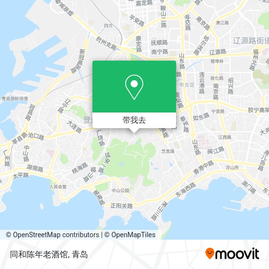 同和陈年老酒馆地图