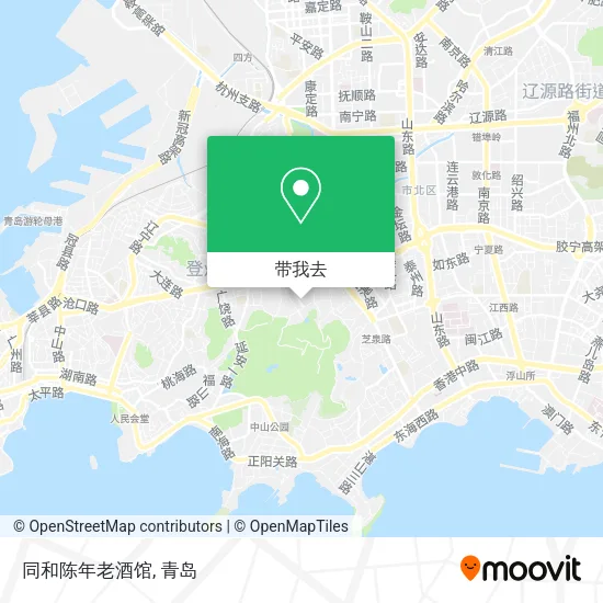 同和陈年老酒馆地图